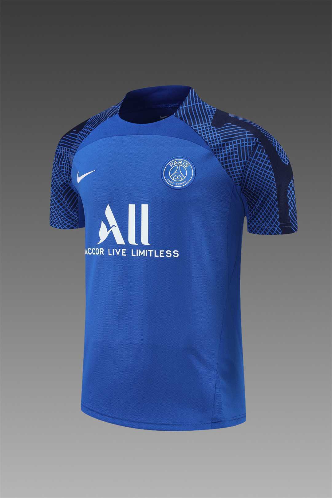 22-23 PSG training suit short sleeve kit blue 16