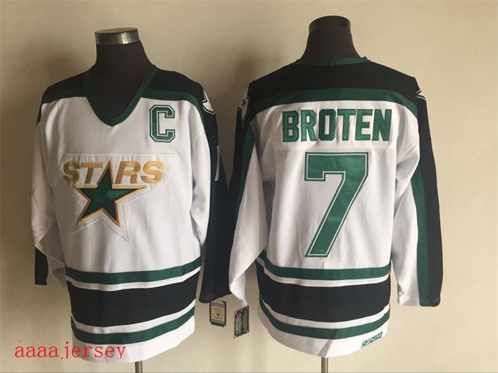 Dallas Stars retro ice hockey jersey M-3XL 达拉斯星队复古冰球服 1