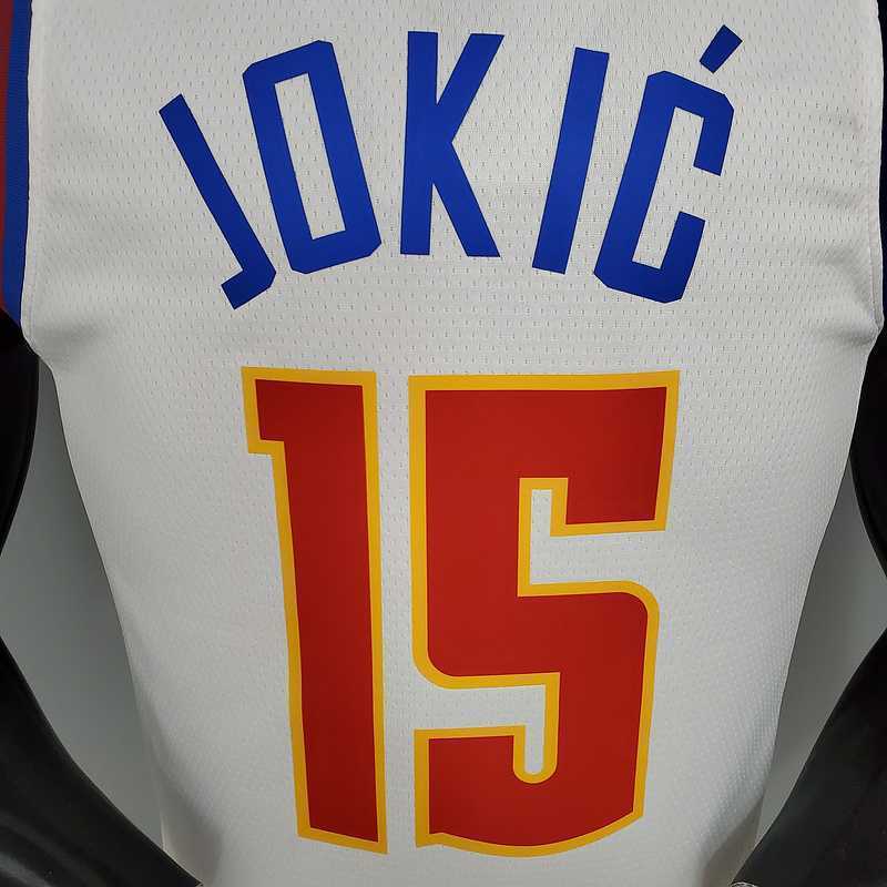 2021 JOKIC#15 Nuggets Bonus Edition White 2