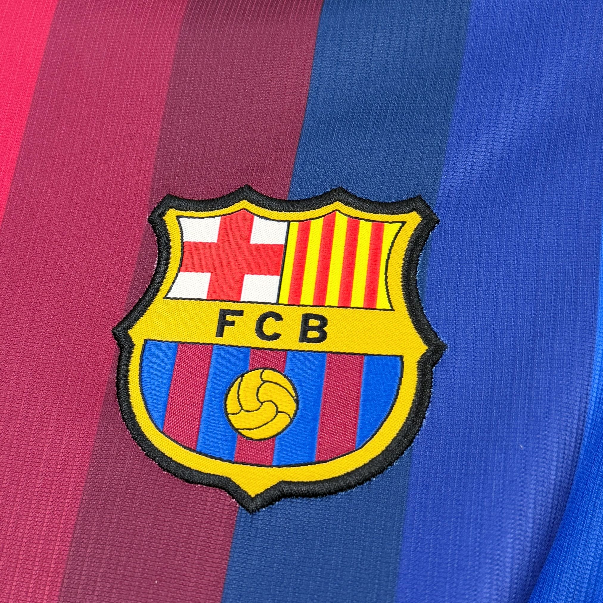 26-27 Barcelona Mens Home Kit Soccer T-Shirt AAAAJersey Supplier Yupoo 10 3