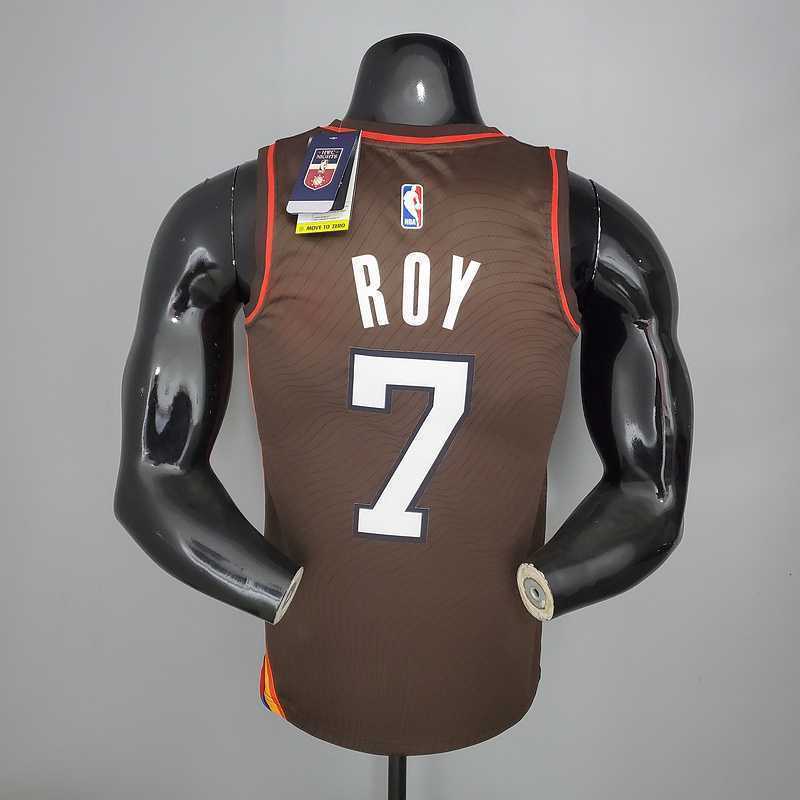 2021 ROY#7 Trail Blazers City Edition Brown 3