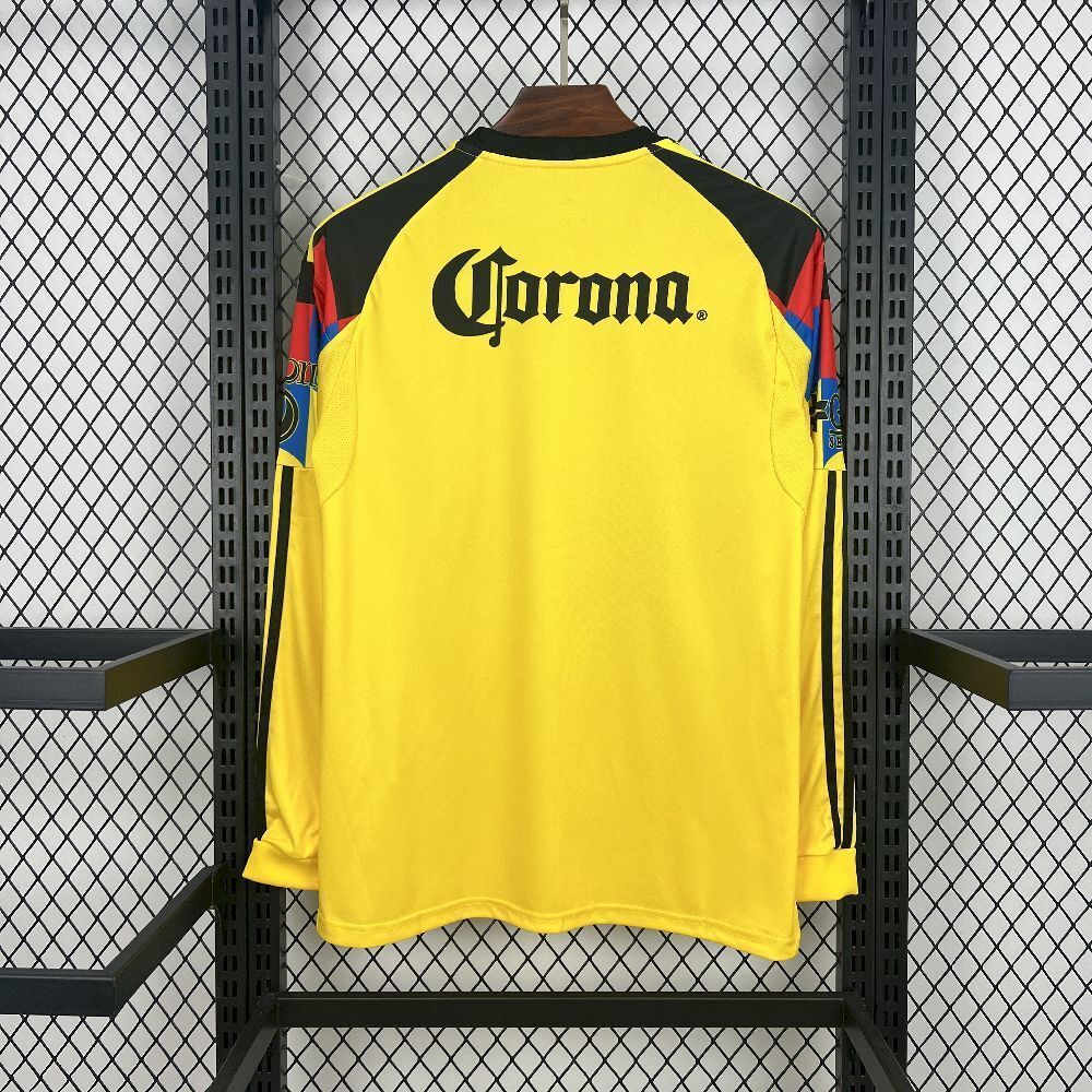 25-26 America Home Kit Soccer Long Sleeve T-Shirt AAAAJersey Dropship Yupoo 3