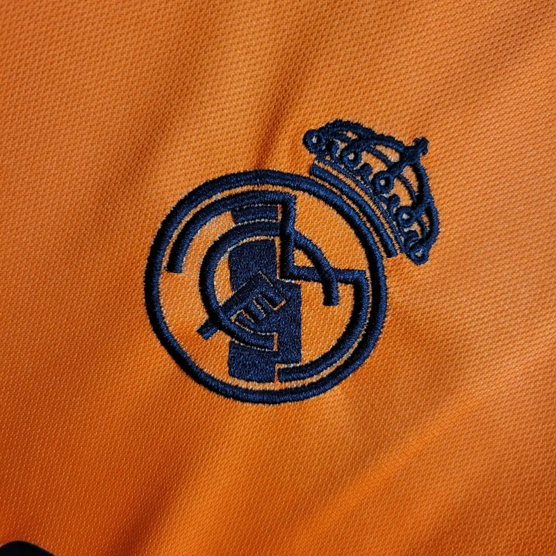 24-25 Real Madrid Y3 Orange Kit Jersey Supplier Yupoo 2
