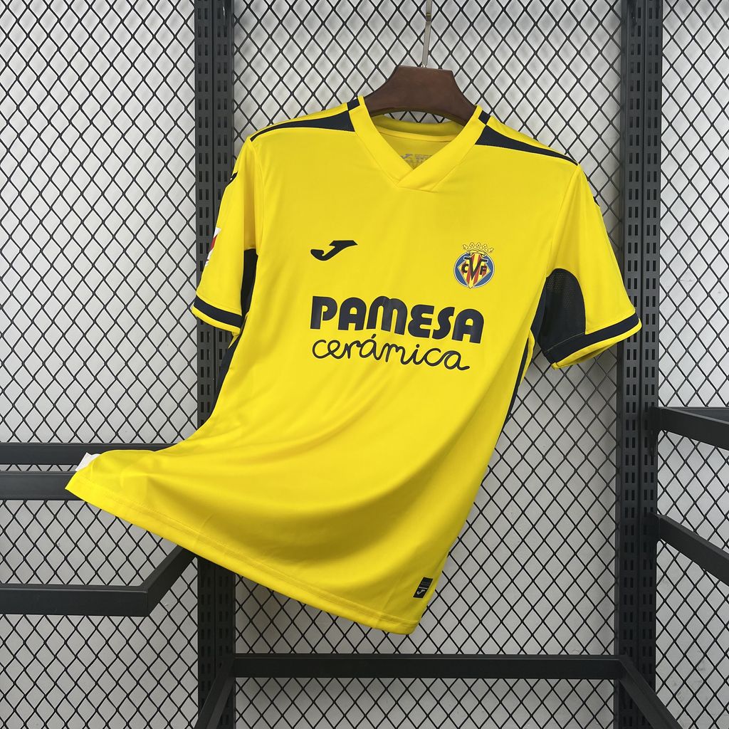 26-27 Villarreal Mens Home Kit Football T-Shirt AAAAJersey Supply Yupoo 10 8