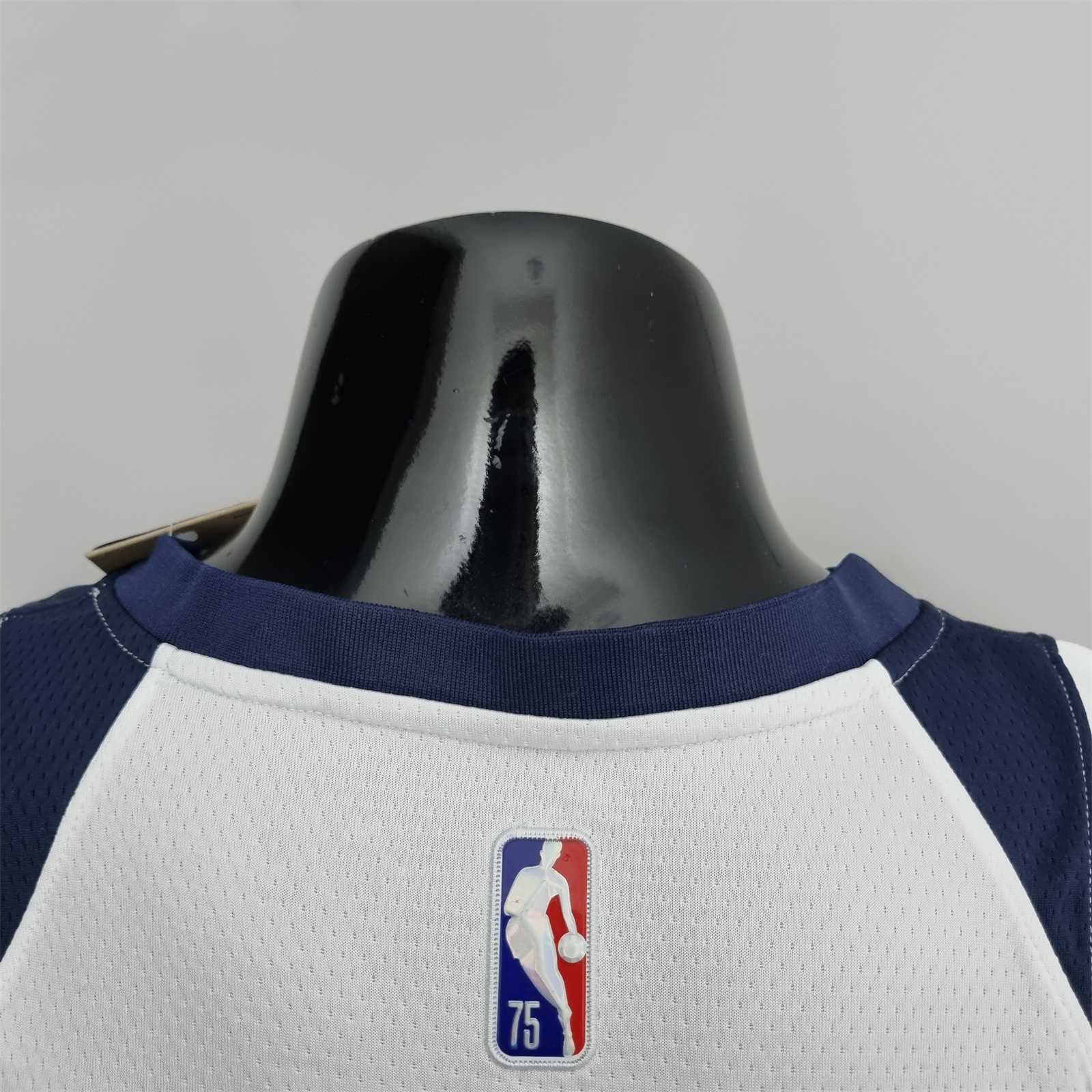 75th Anniversary Minnesota Timberwolves Rose #25 Royal White NBA Jersey 1