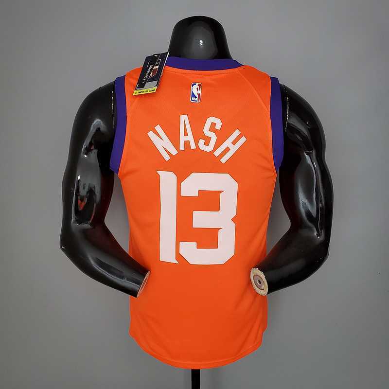 2021 NASH#13 Suns Jordan Theme Orange 8