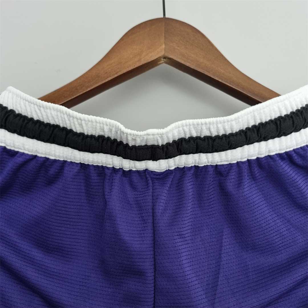 2022 Phoenix Suns NBA US Training Shorts Purple 2