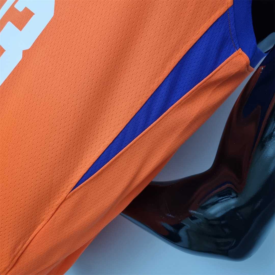 75th Anniversary NASH#13 Phoenix Suns Jordan Theme Orange NBA Jersey 6