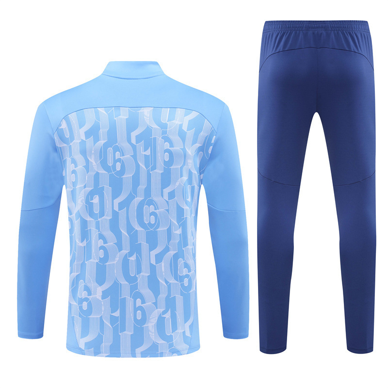 24-25 Manchester City Long Sleeve Training Suit Football Shirts 3