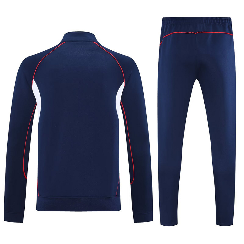 25-26 Arsenal Navy Football Tracksuits Long Jacket Suit 2