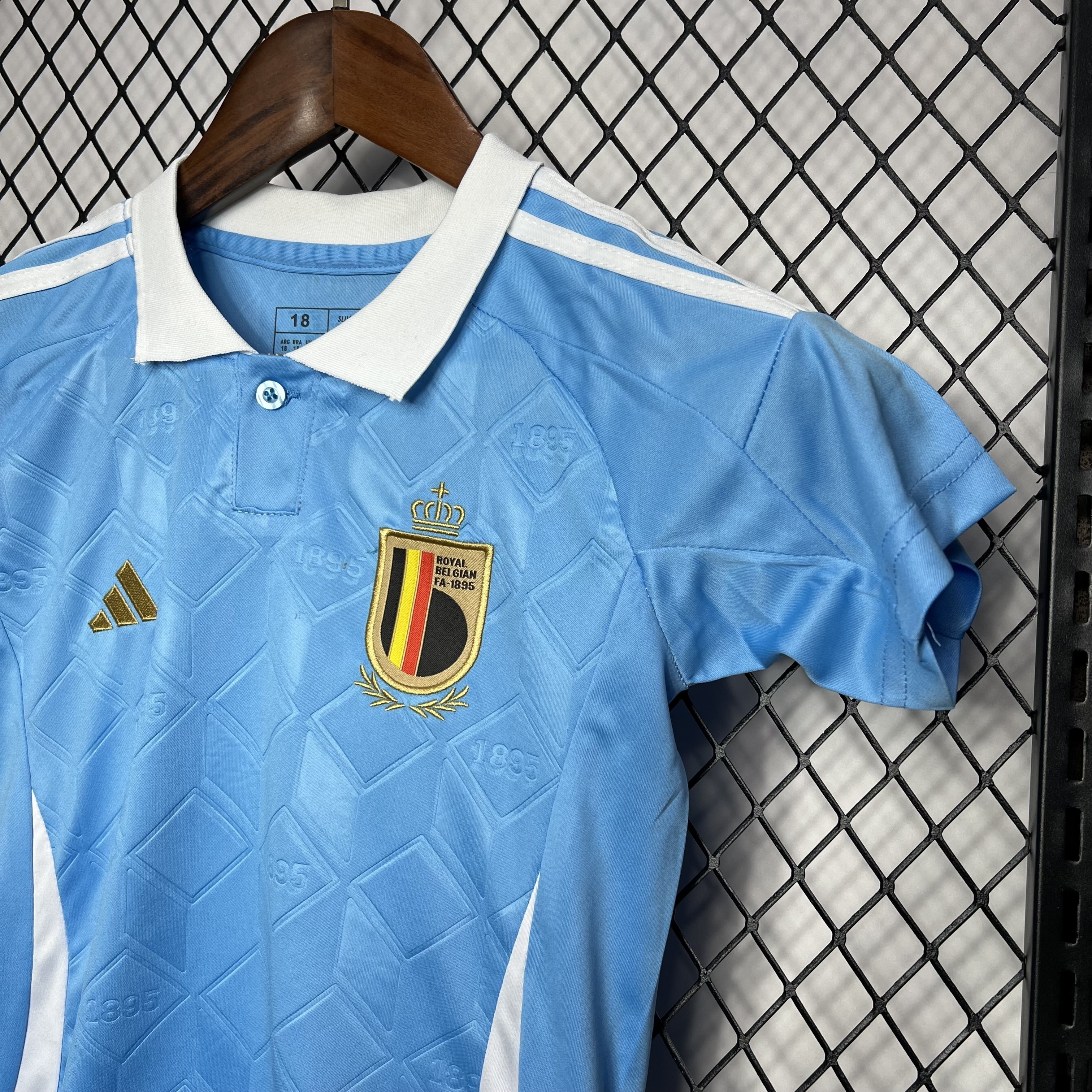 2024 Belgium Away Kid Kits Children Sets Football AAAAJerseys Supply Yupoo 2