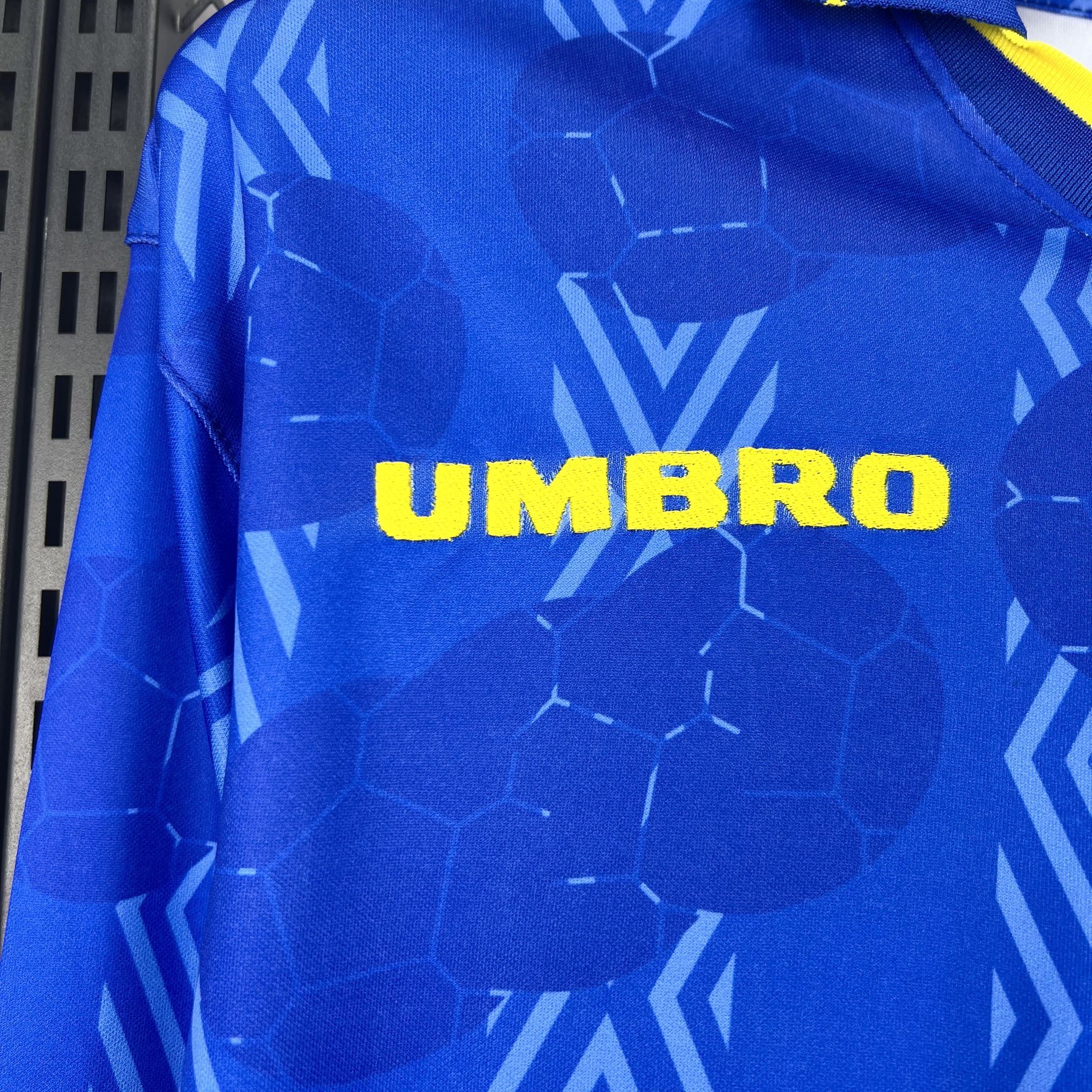 1994 Colombia Retro Mens Away Kit Football Long Sleeve Shirt AAAAJersey Supply Yupoo 6 4