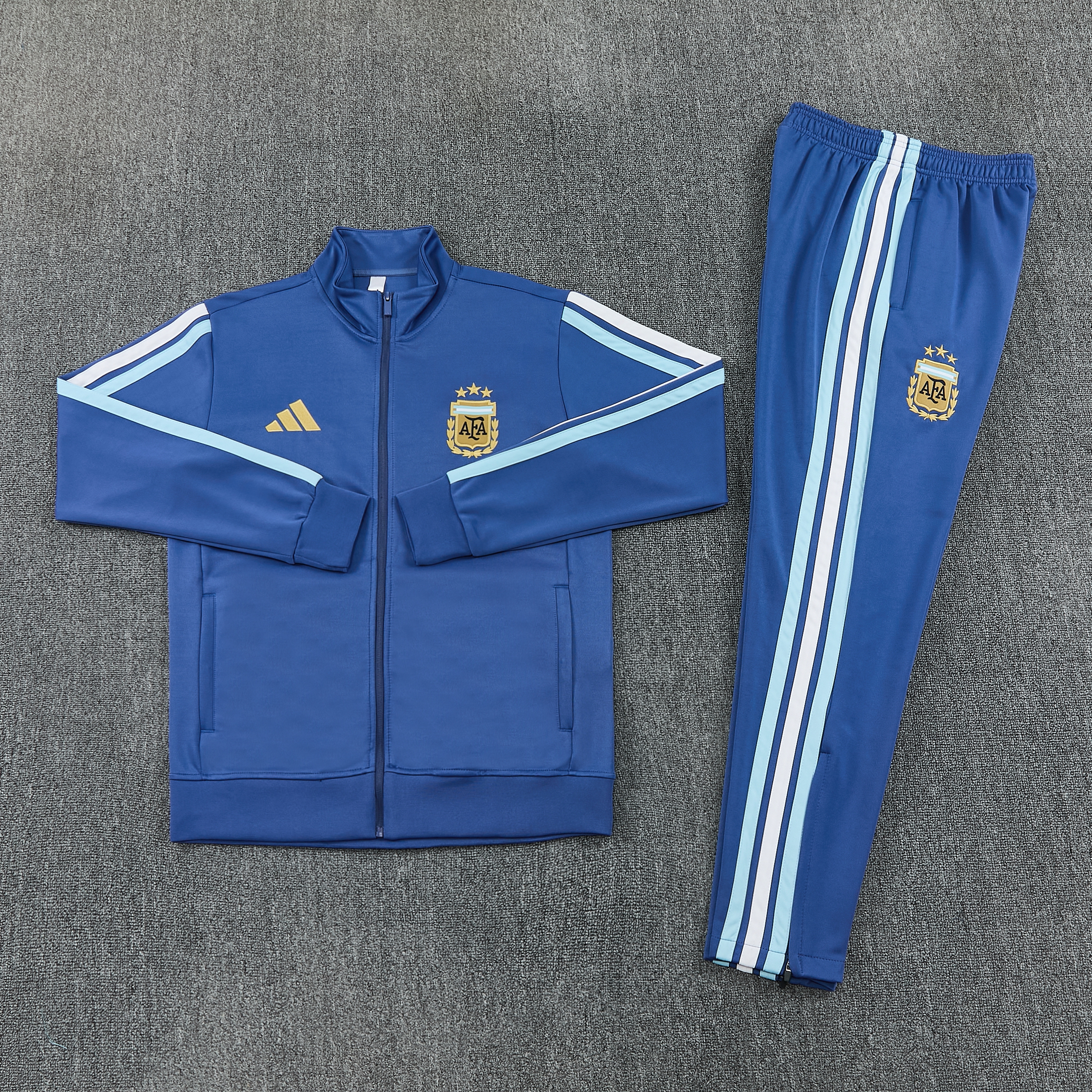 2026 Argentina Mens Kit Full Zipper Jacket Football Tracksuit Yupoo 4