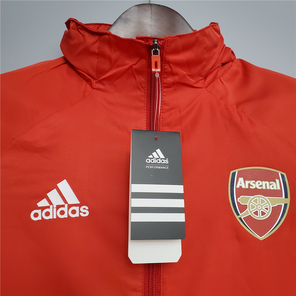 20-21 Arsenal red windbreaker 5