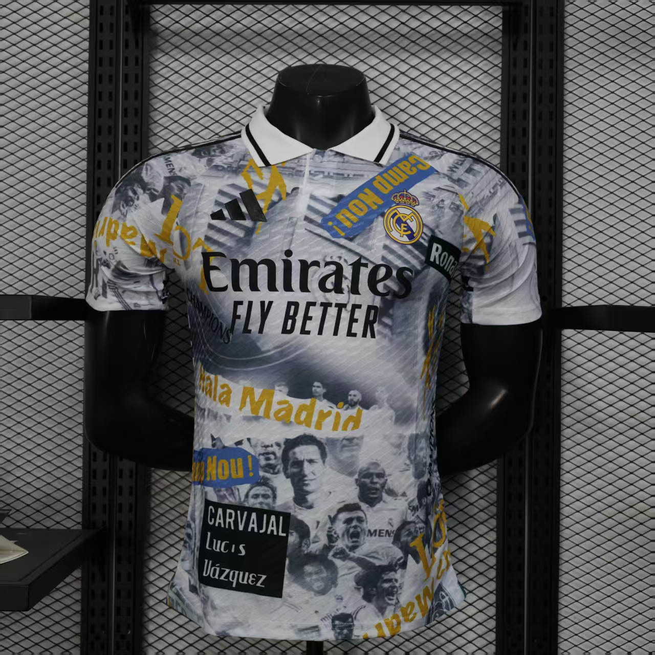 25-26 Real Madrid Legends Special Edition Kit Player Version Shirt AAAAJersey Yupoo