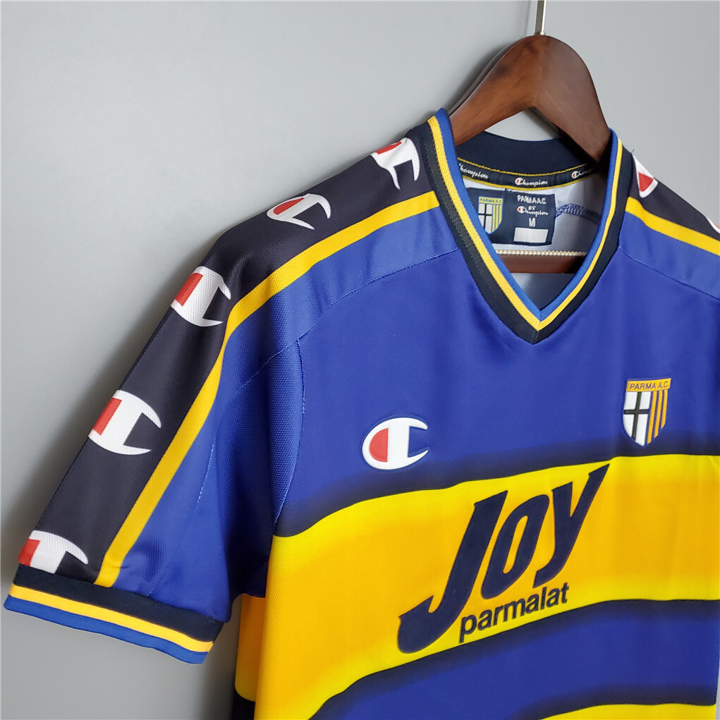 01-02 Parma home Cheap Football Kit 10