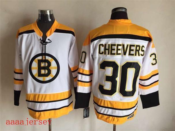 Boston Bruins retro ice hockey jersey M-3XL 波士顿棕熊队复古冰球服 4
