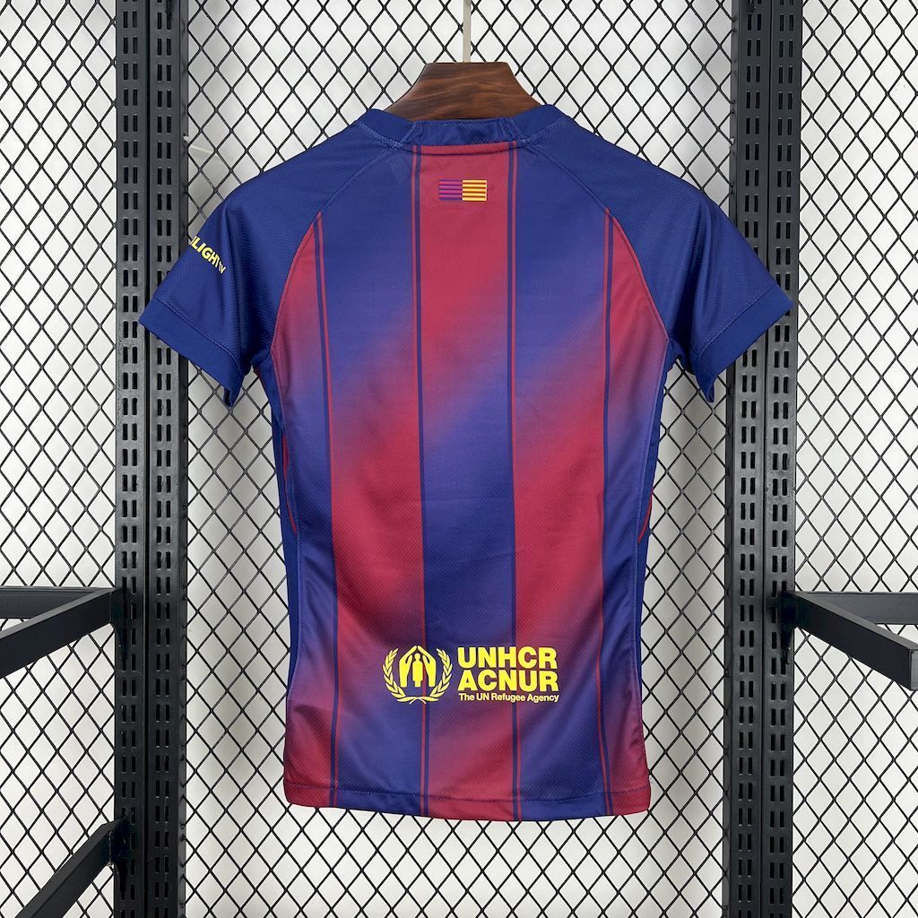 25-26 Barcelona Home Women Shirt Lady Apparels AAAAJersey Supply Yupoo 5