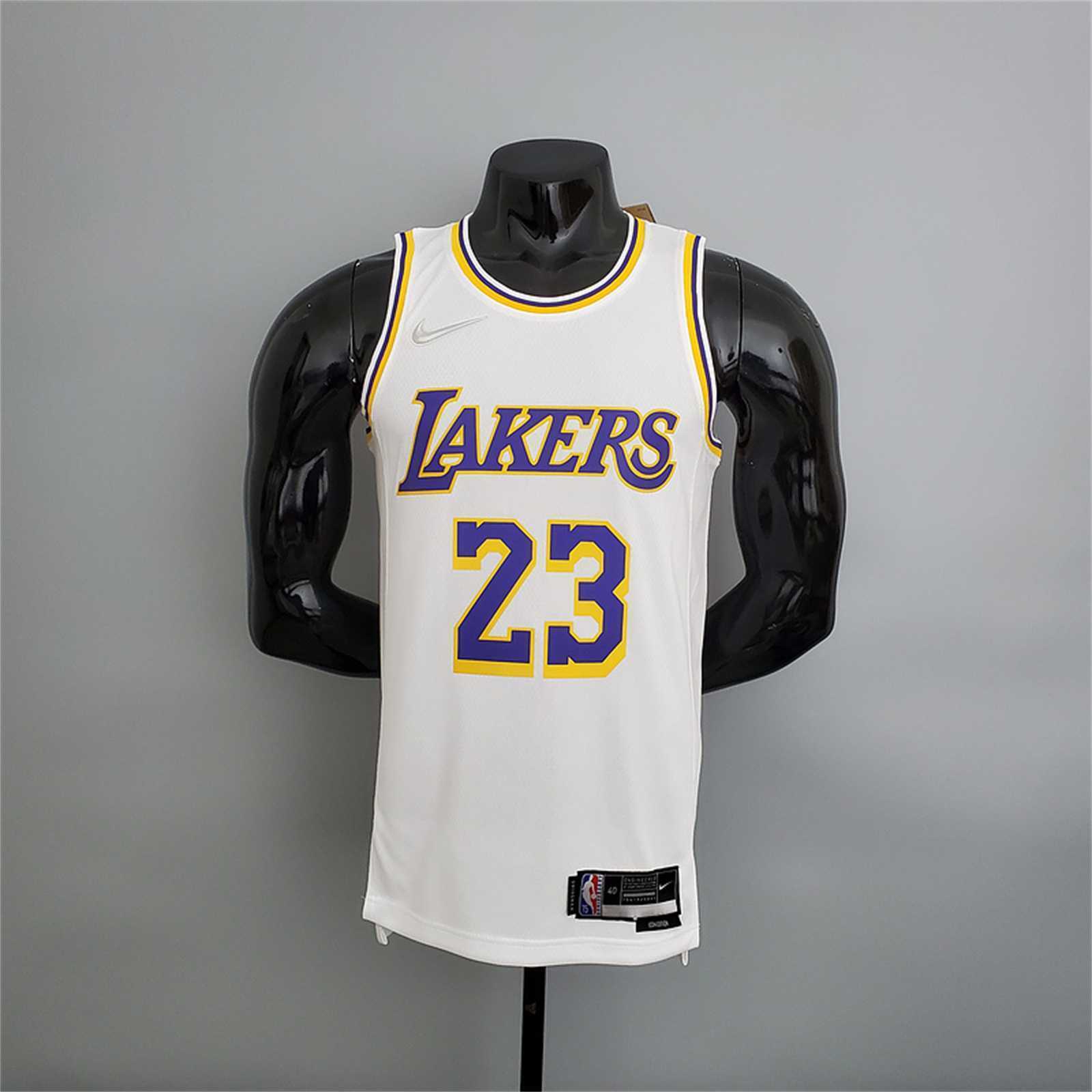 75th Anniversary Lakers White 2