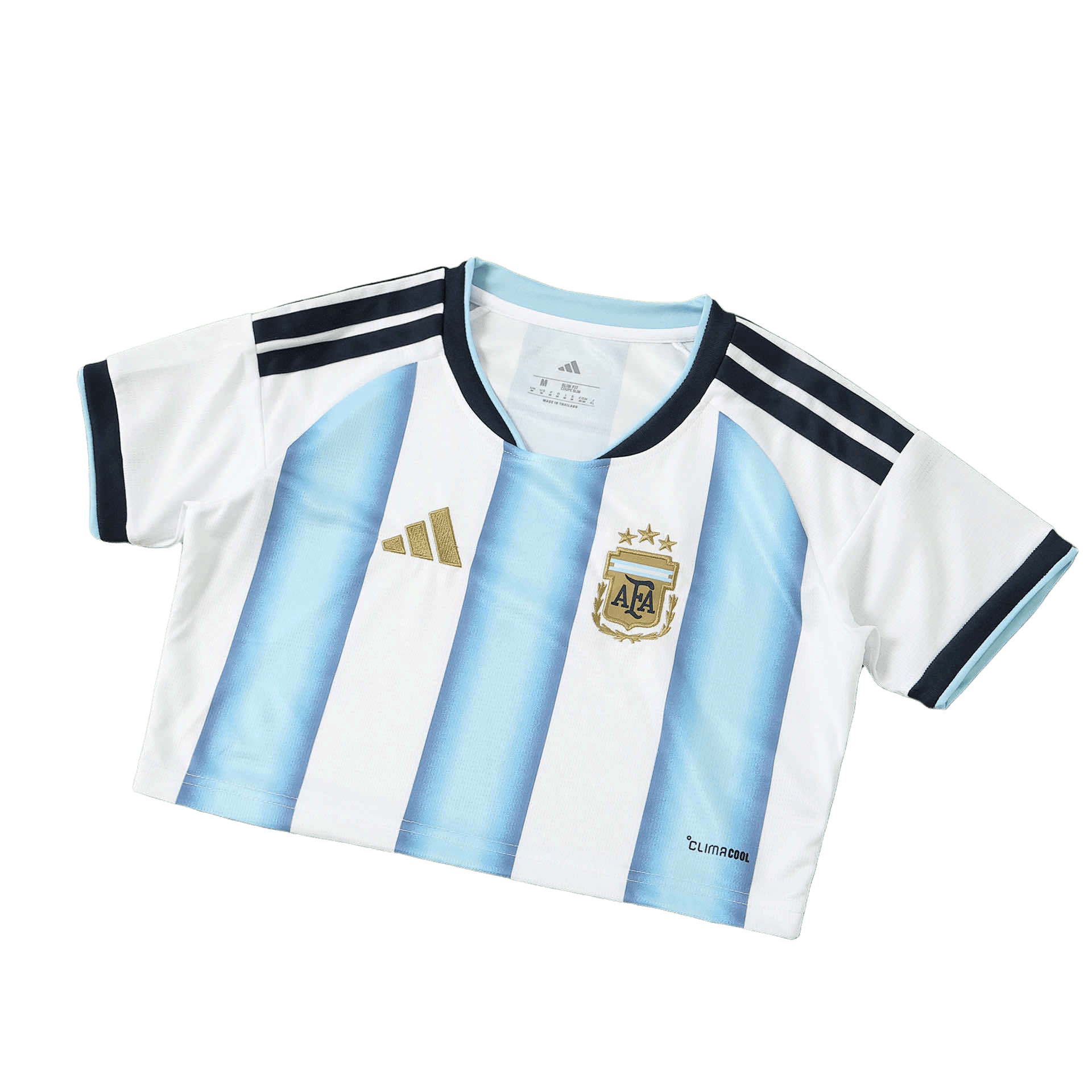 2026 FIFA World Cup Argentina Women Home Cropped Jersey AAAAJersey Supply Yupoo