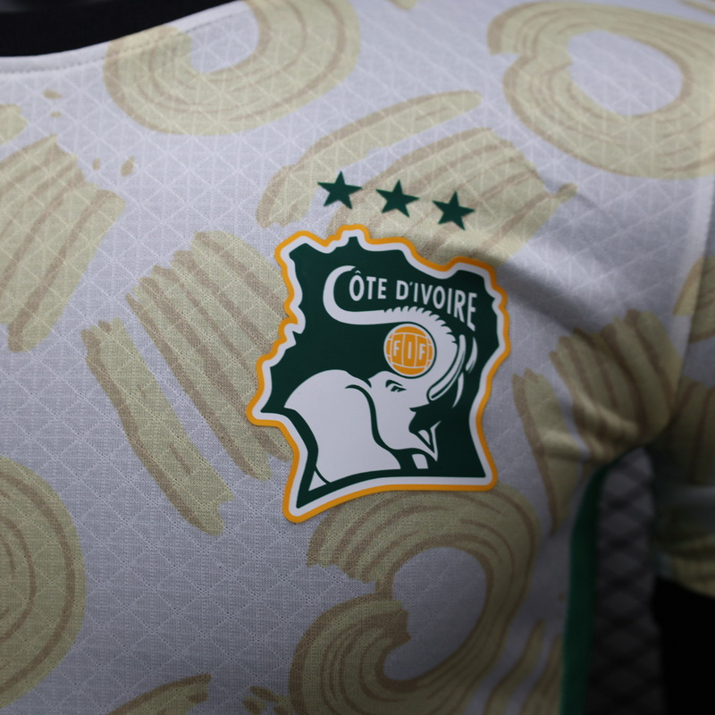 2024 Ivory Coast Away Player Version Soccer Jerseys Football Shirts 2