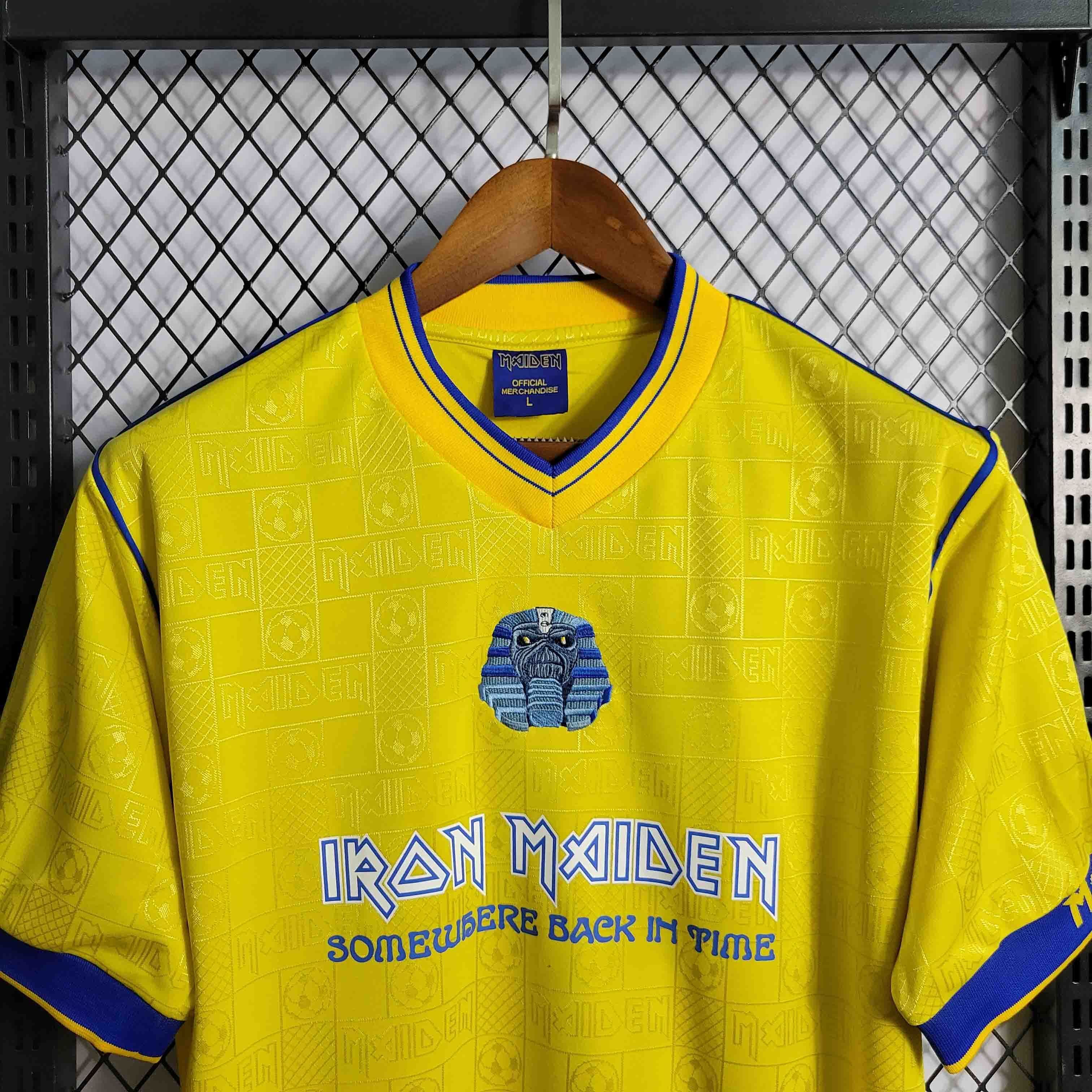 08-09 West Ham Iron Maiden Retro Kit Vintage Shirt Sport AAAAJersey Yupoo 2