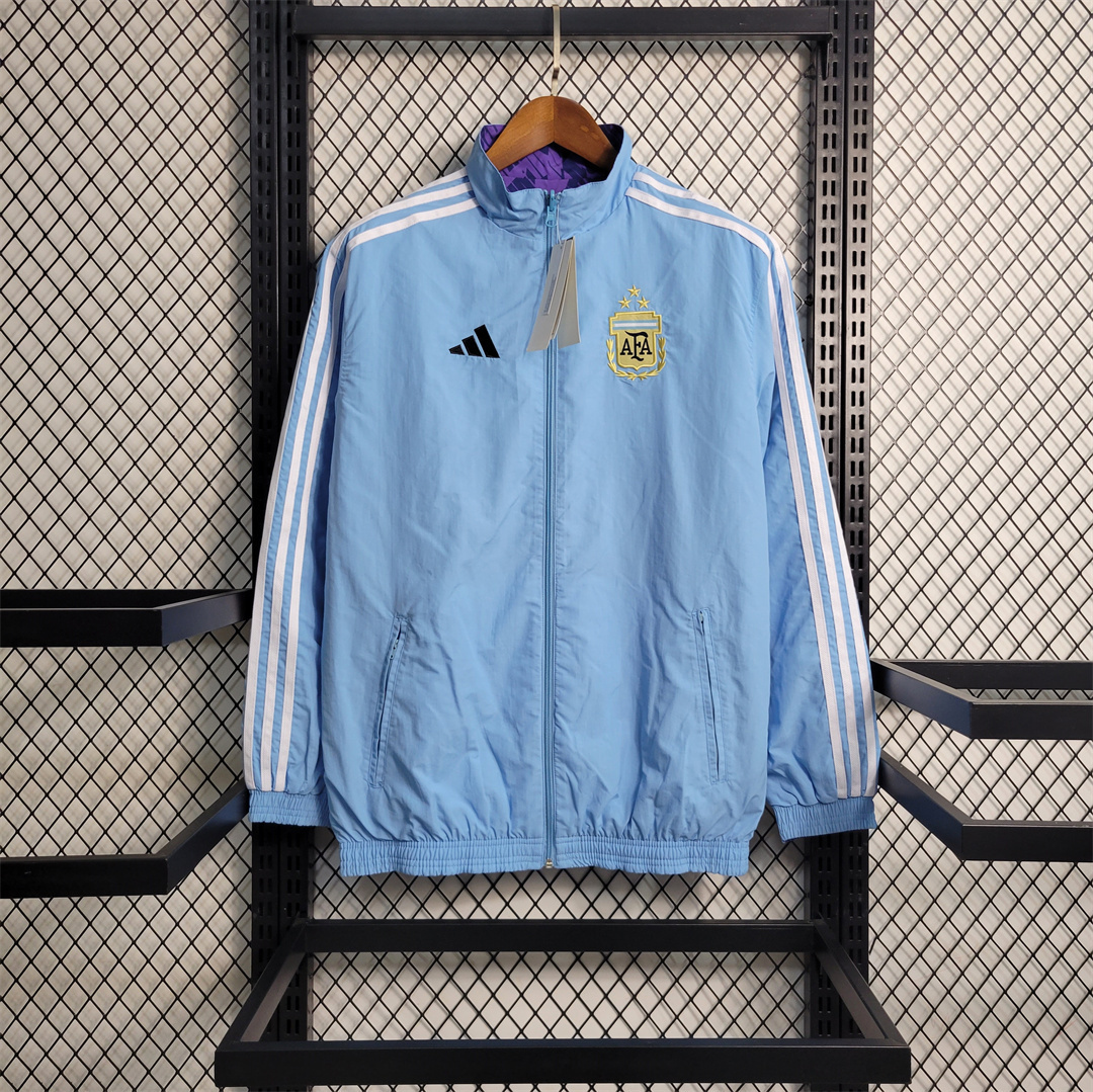 2023 Double-sided Windbreaker Argentina 3-star1684421236000