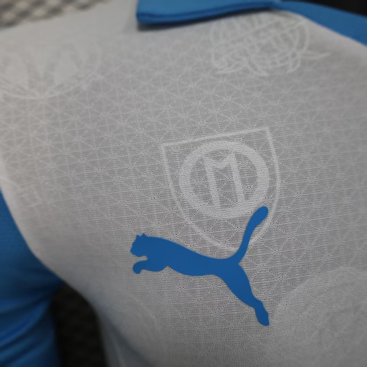 25-26 Olympique Marseille Home Kit Player Version Shirt AAAAJersey Supply Yupoo 3