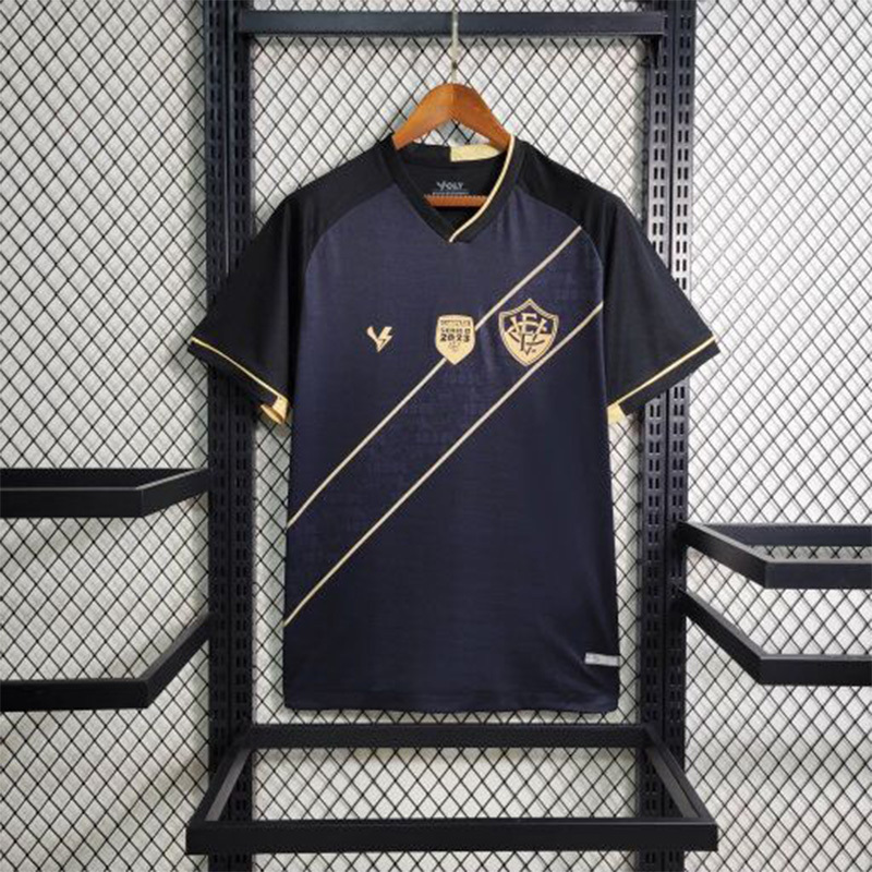 23-24 Vitoria Black S-4XL Cheap Soccer Jerseys