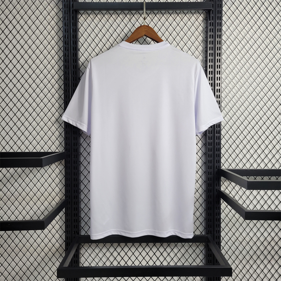 23-24 Flamengo white casual T 1