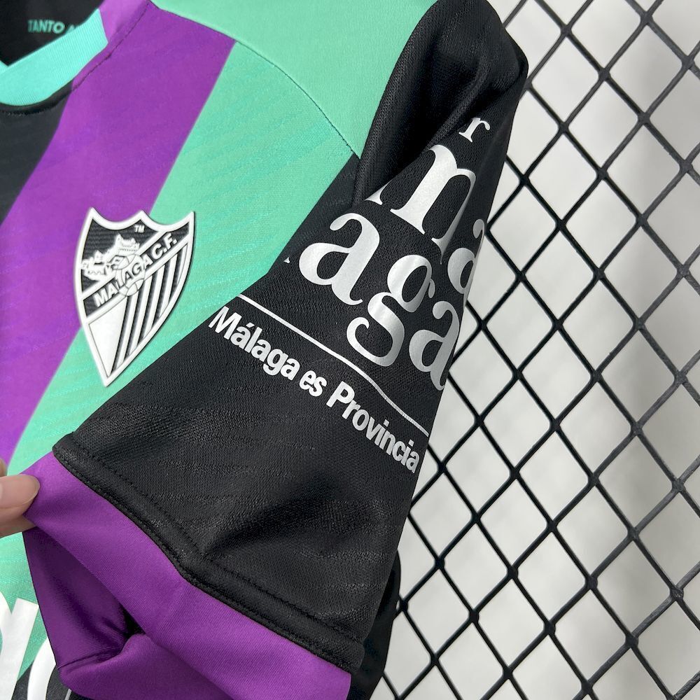 25-26 Malaga Away Kit Football T-Shirt AAAAJersey Supply Yupoo 2