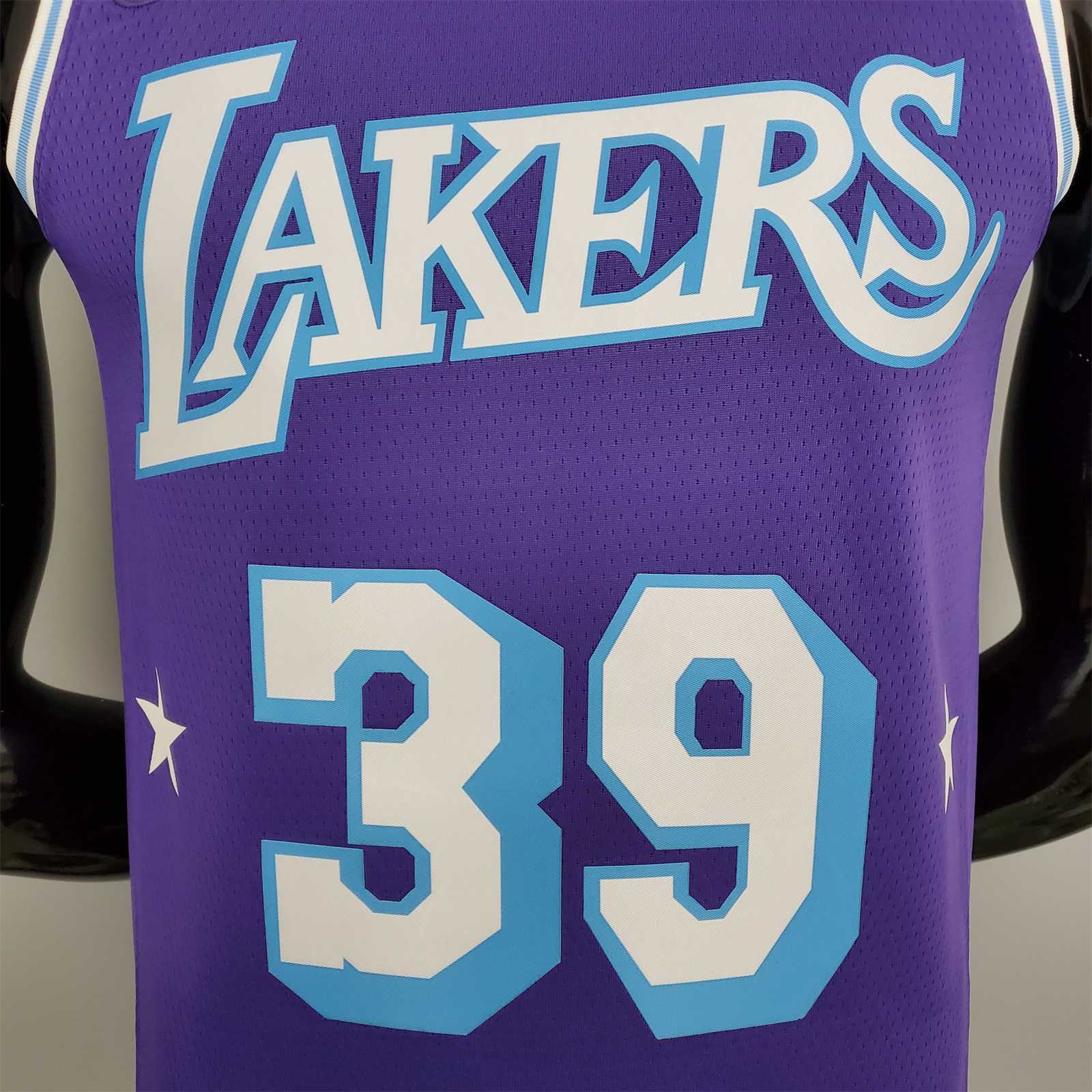 2022 75th Anniversary Howard #39 Lakers City Edition Purple 5