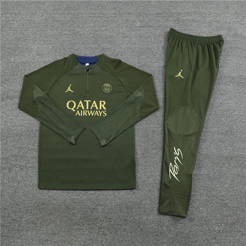 23-24 PSG Long Sleeve Training Suit Yupoo 2
