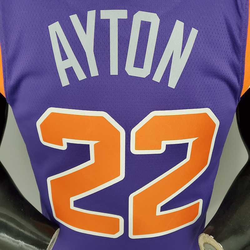 AYTON#22 Phoenix Suns Purple 3