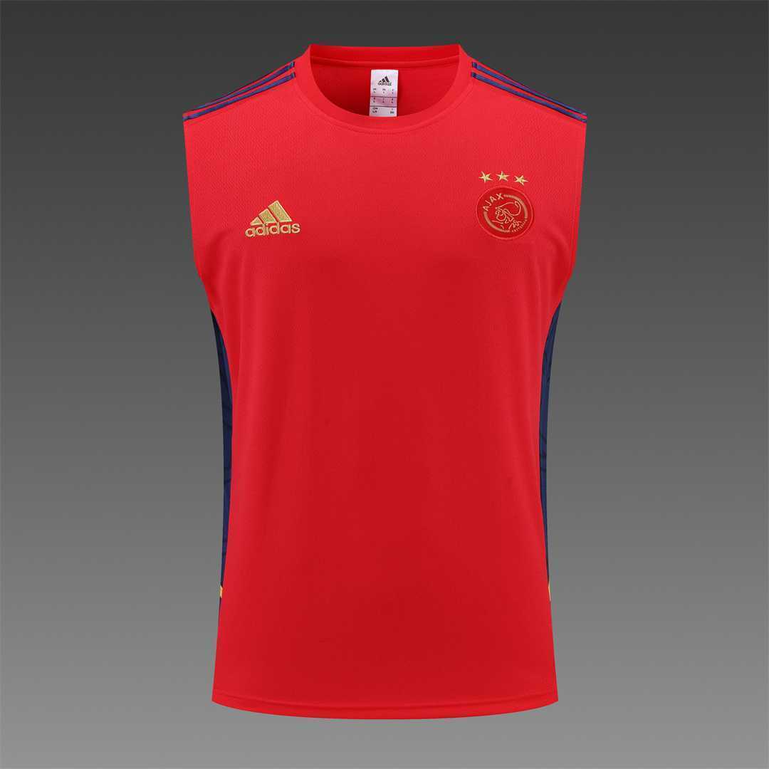 22-23 Ajax vest training suit kit Red 12