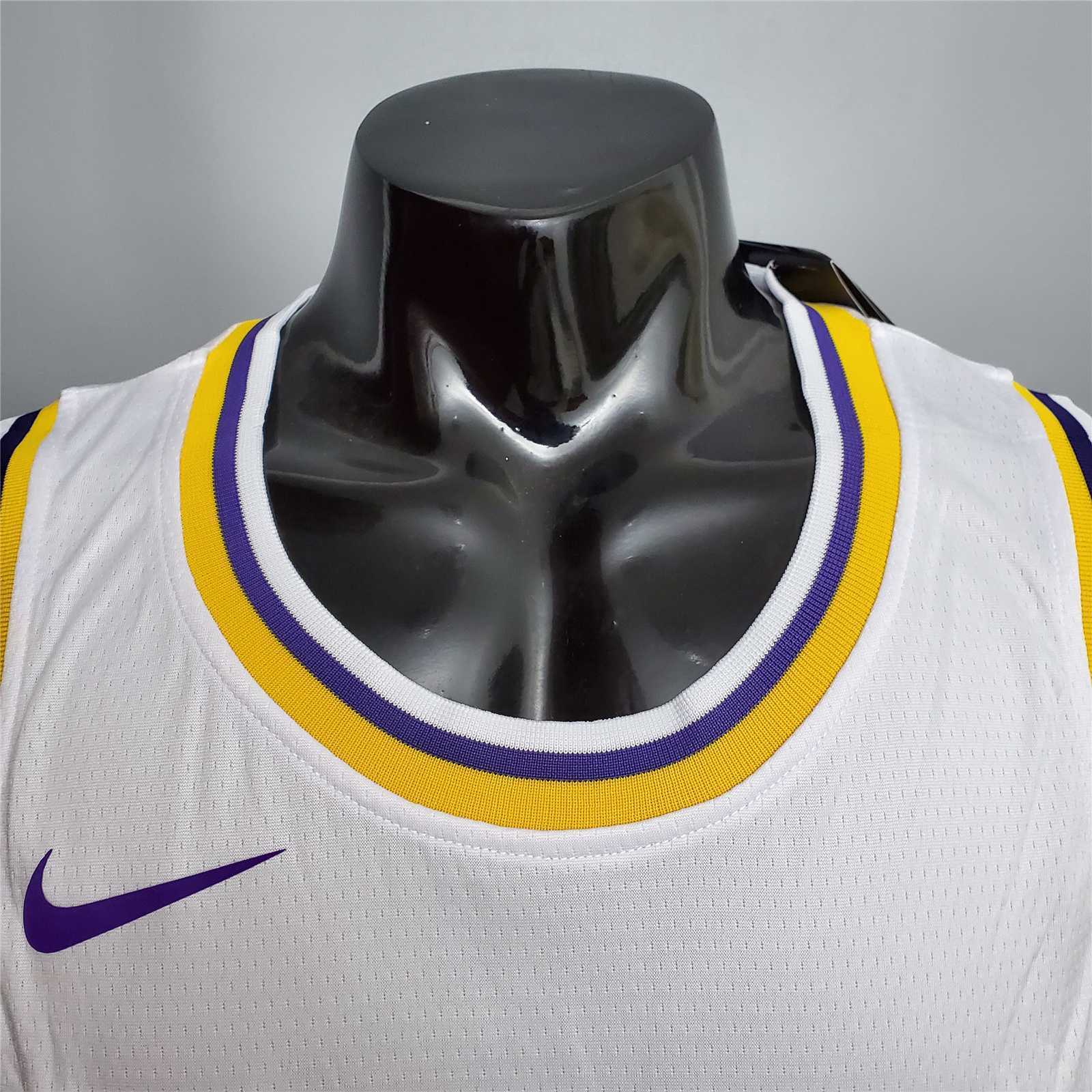 KUZMA #0 Lakers Round neck white 2