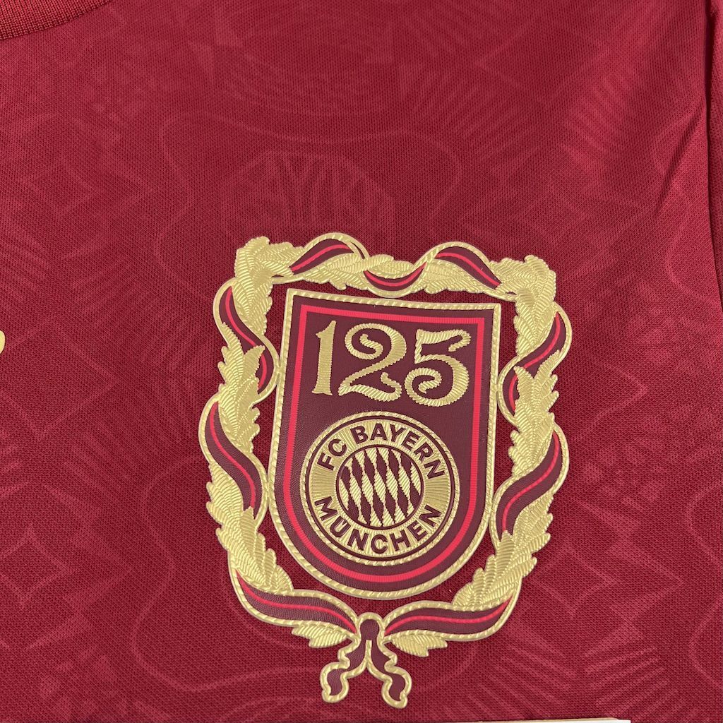 25-26 Bayern Munich 125 Anniversary Beckenbauer Cup Shirt Football Tee AAAAJersey Supply Yupoo 3