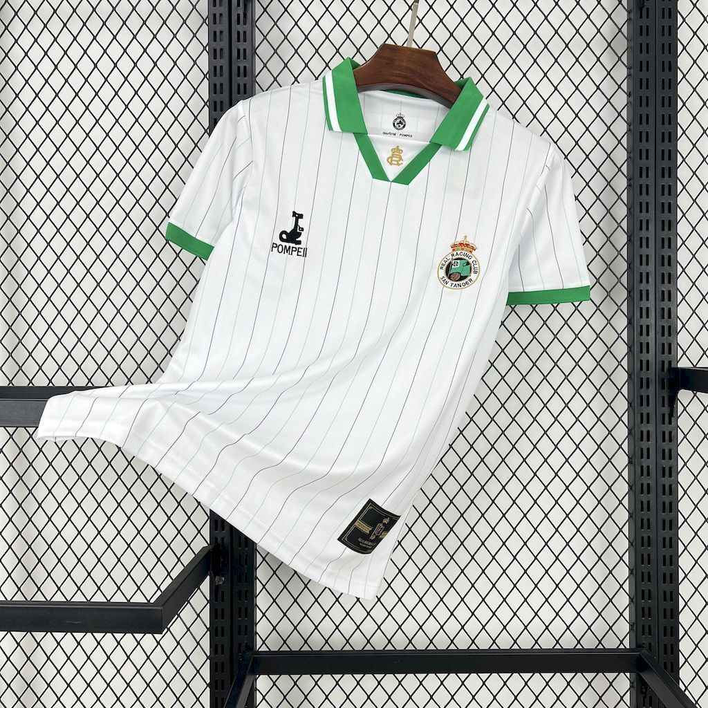 24-25 Racing de Santander White Special Edition Shirt Football Uniform AAAAJersey Dropship Yupo