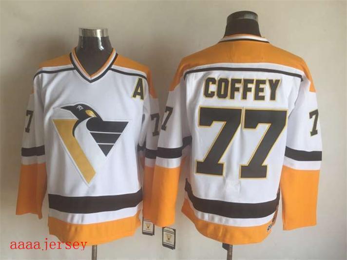 Pittsburgh Penguins retro ice hockey jersey M-3XL 匹兹堡企鹅队复古冰球服 6