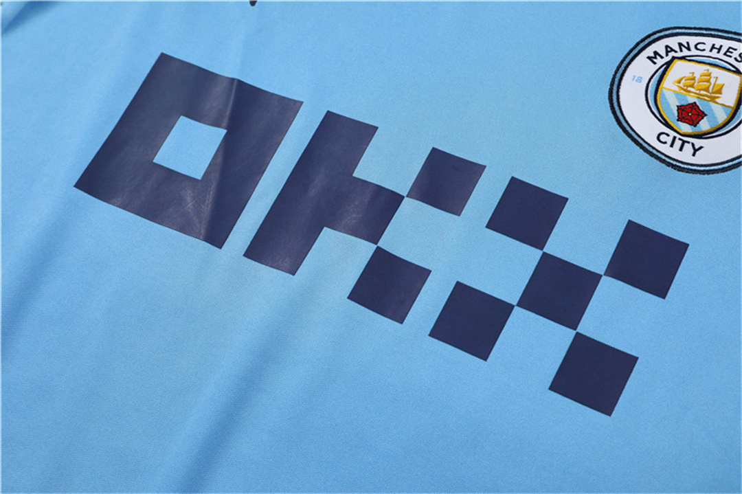 22-23 Manchester City Training Kit Blue 9