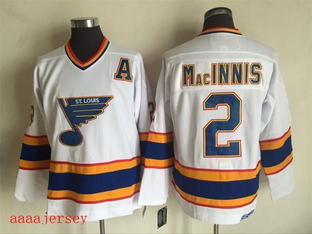 St. Louis Blues retro ice hockey jersey M-3XL 圣路易蓝调队复古冰球服 1