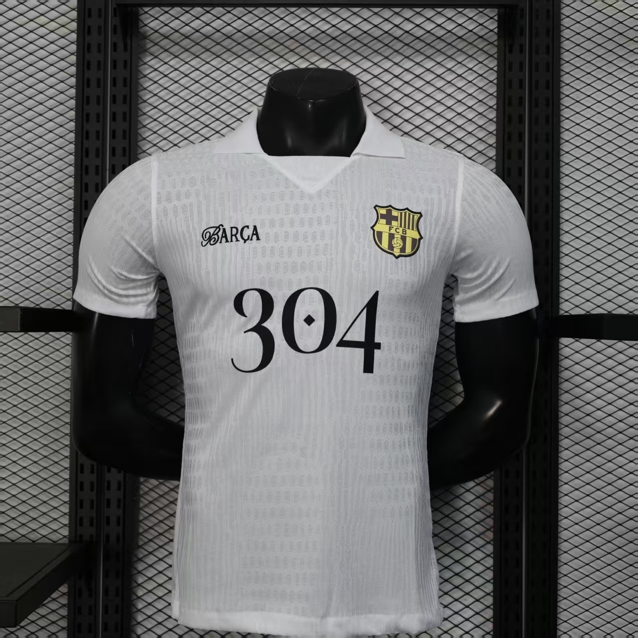 25-26 Barcelona Lamine Yamal 304 White Special Player Version été Shirt AAAAJersey Supplier Yup