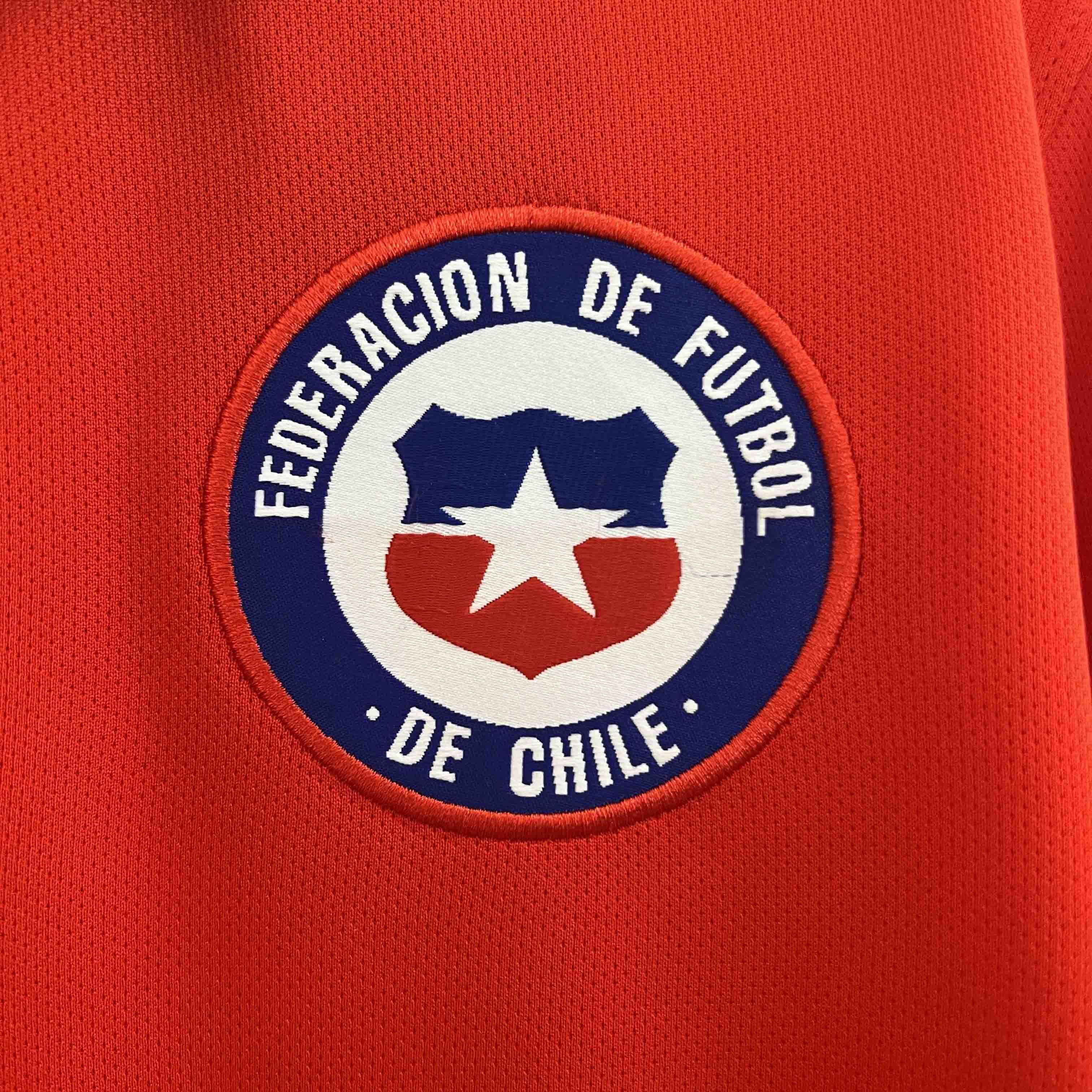 15-16 Chile Home Retro Kit Vintage Shirt Football AAAAJersey Supplier 3