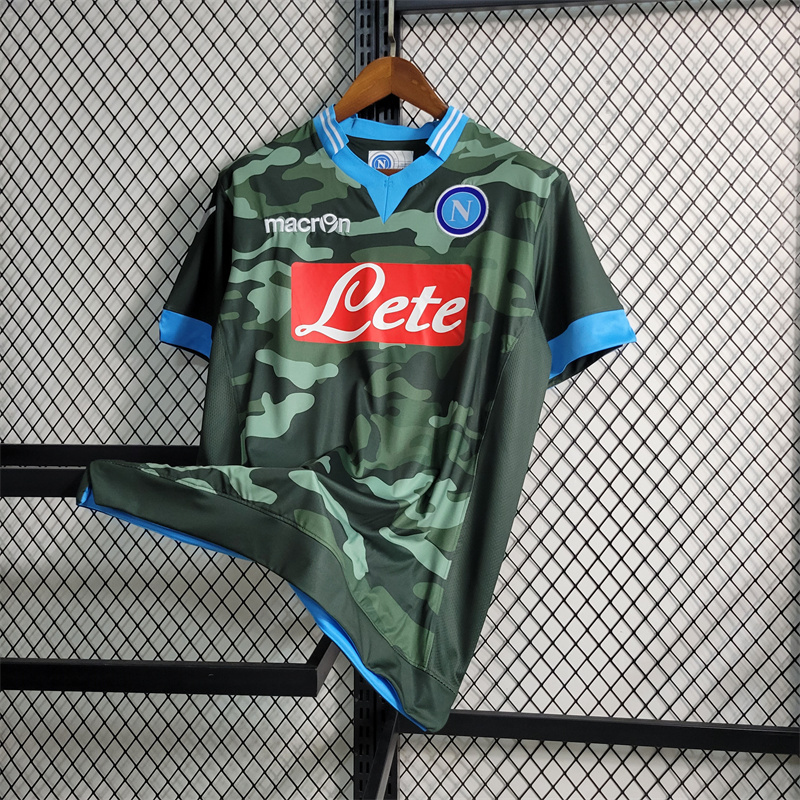 13-14 Retro Napoli Home Size S-XXL Soccer Jersey 2