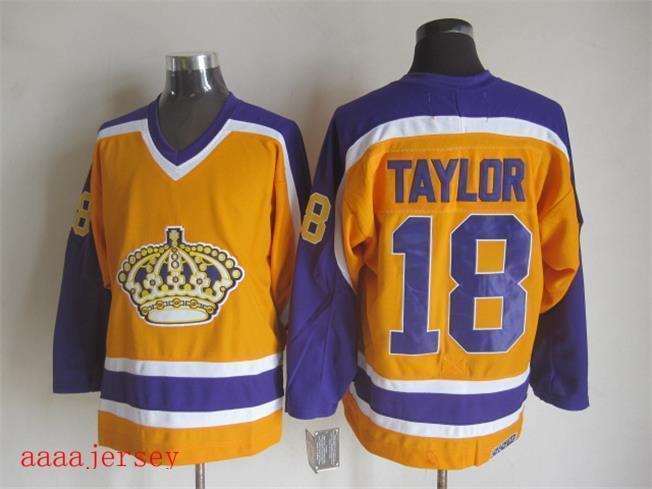 Los Angeles Kings retro ice hockey jersey M-3XL 洛杉矶国王队复古冰球服 9