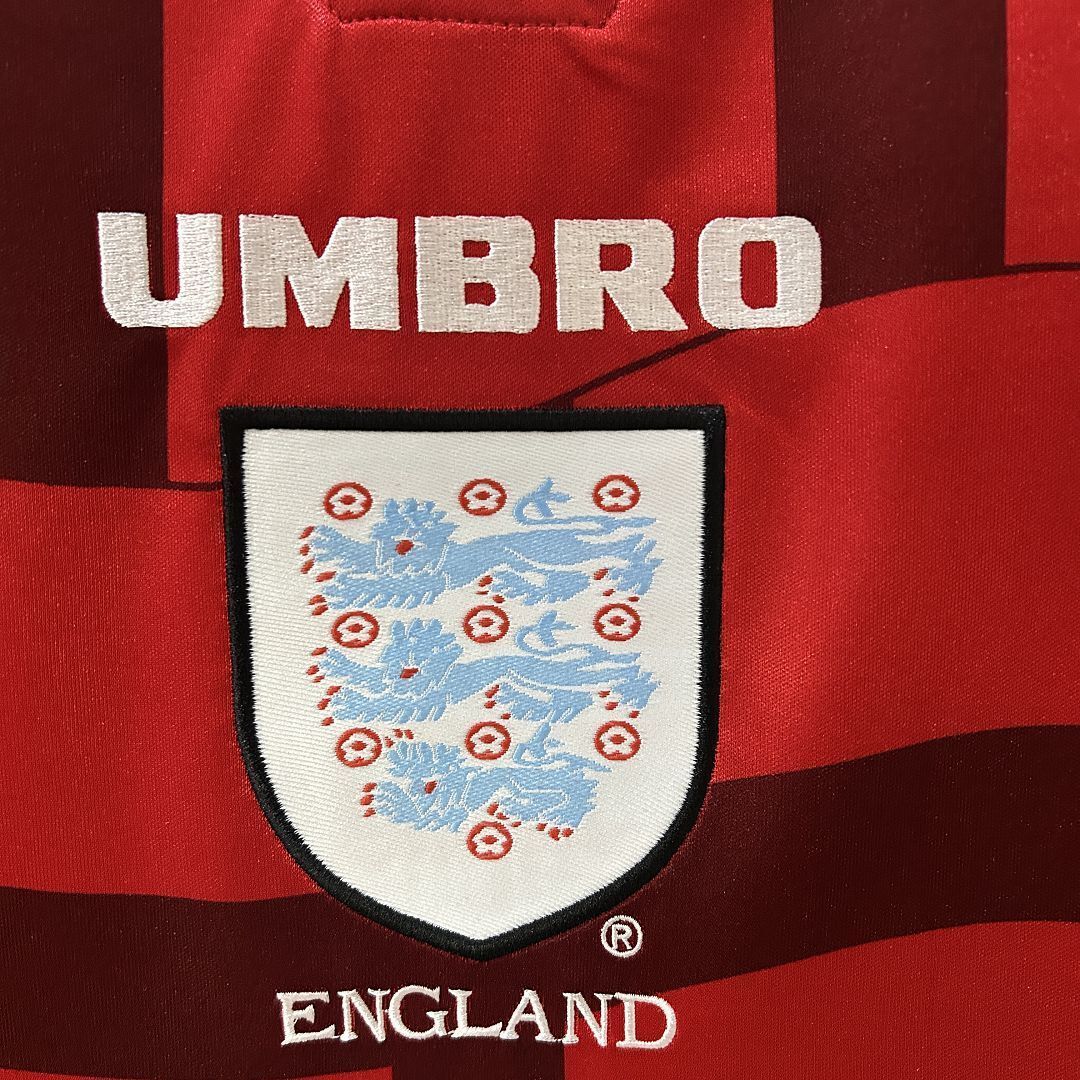 1998 England Away Retro Kit Vintage Shirt AAAAJersey Dropship Yupoo 5
