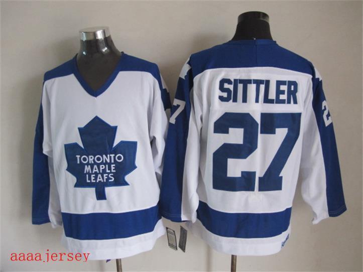 Toronto Maple Leafs retro ice hockey jersey M-3XL 多伦多枫叶队复古冰球服 4
