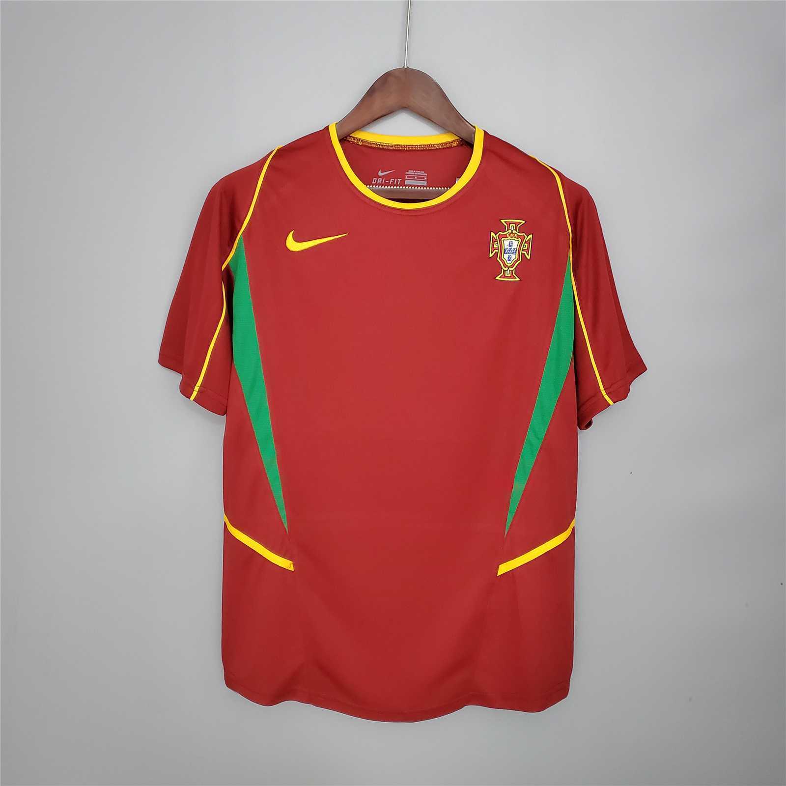 2002 Portugal home red