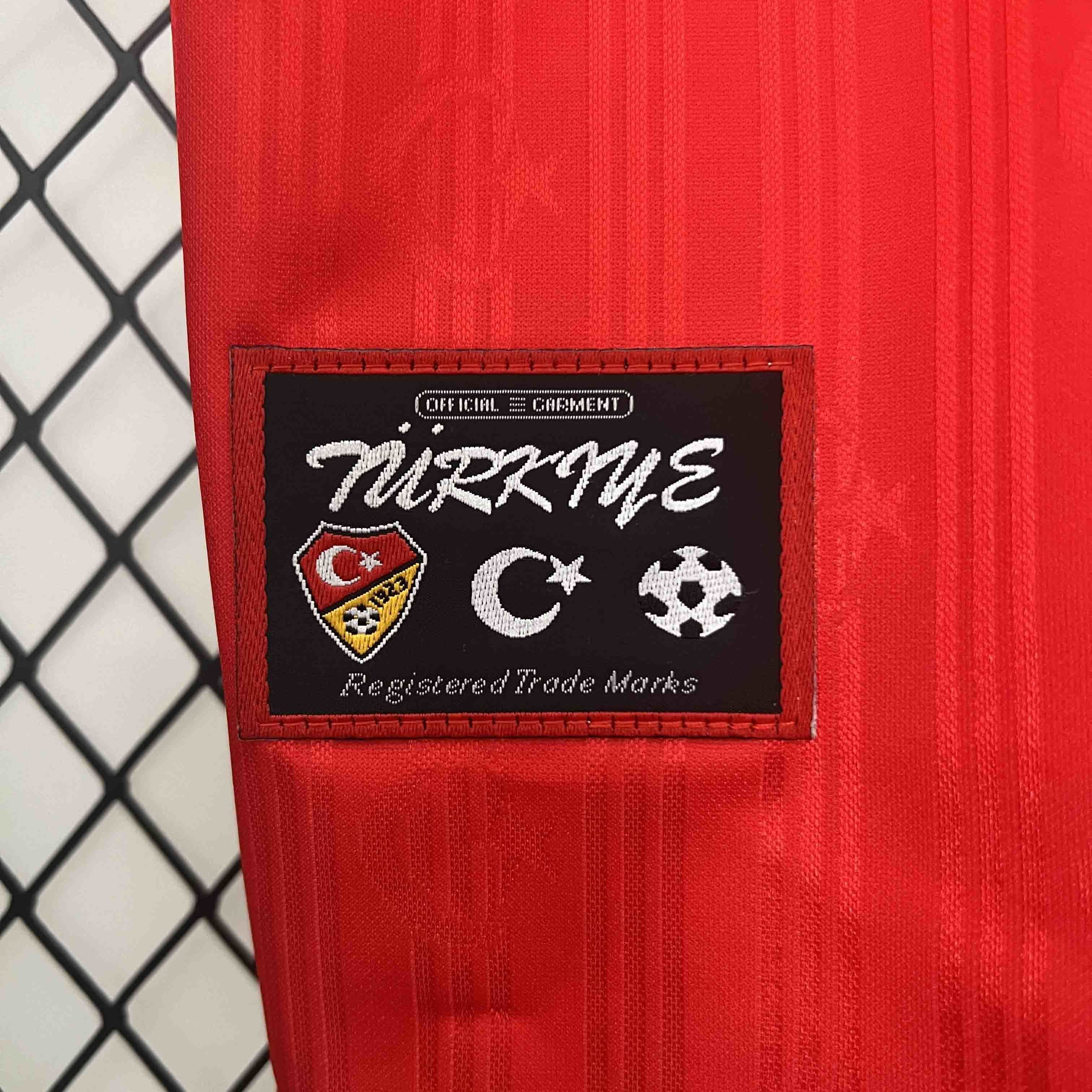 1996 Turkey Home Retro Kit Soccer Uniform AAAAJerseys Dropshipping Yupoo 3