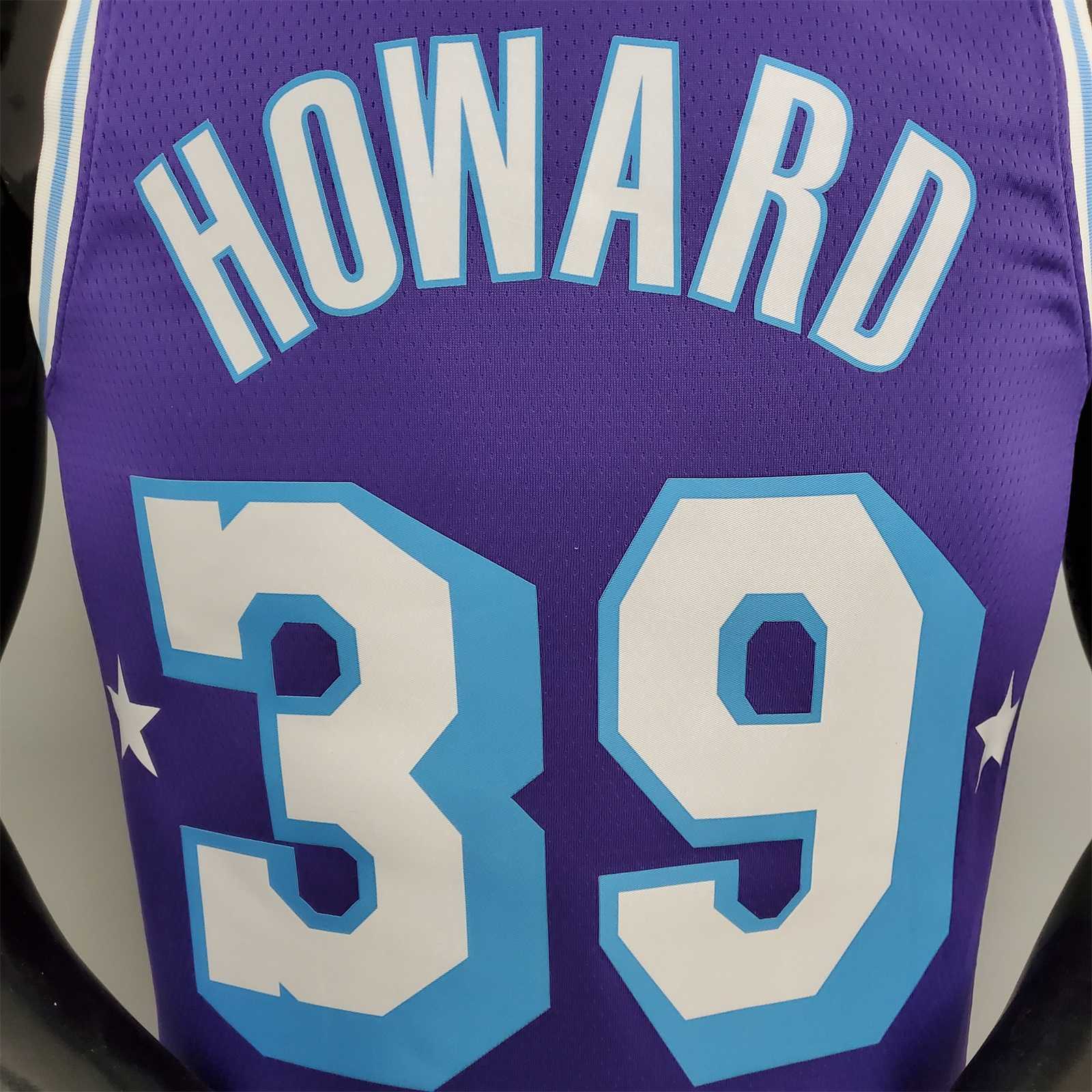 2022 75th Anniversary Howard #39 Lakers City Edition Purple 4